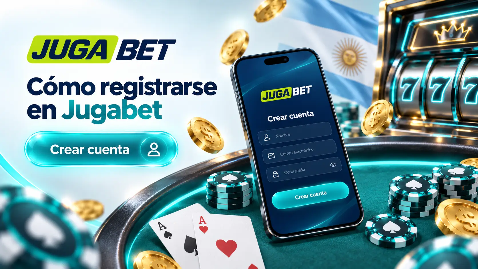 Cómo registrarse en Jugabet Casino